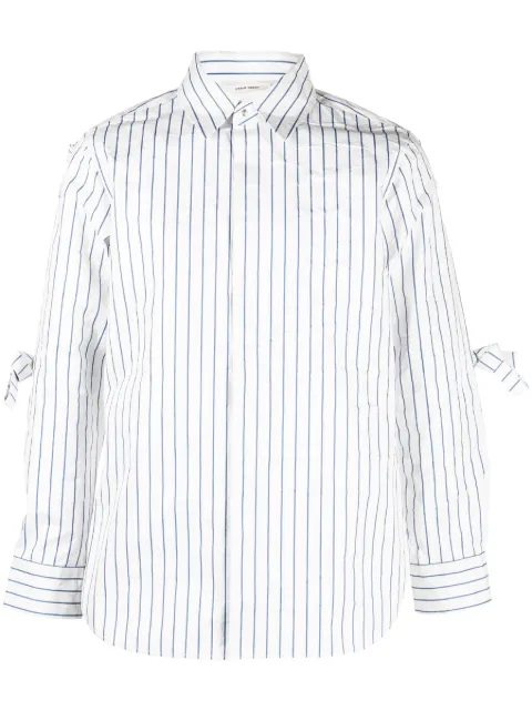 Craig Green striped long-sleeve shirt White CGSS23CWOSHI31