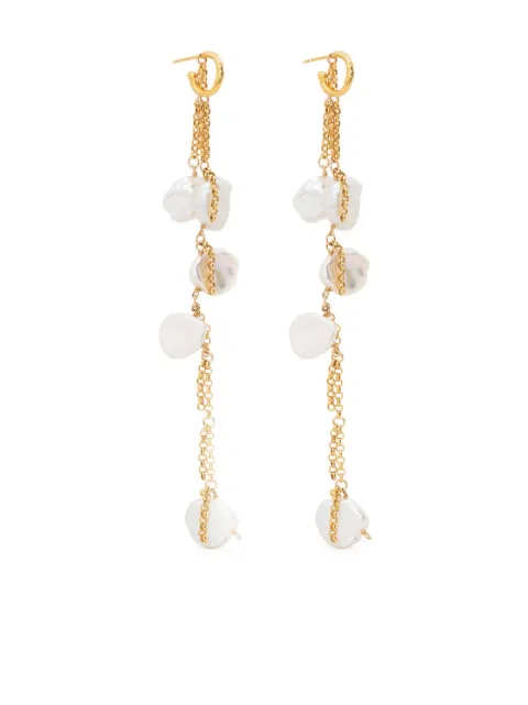 Alighieri The Deluge drop earrings Gold FJ5238BRZPAIR
