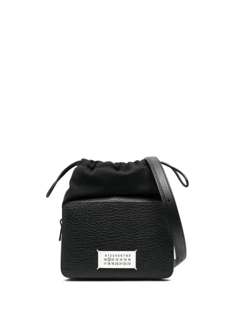 Maison Margiela logo-appliqué crossbody bag Black SB1WG0018P4348