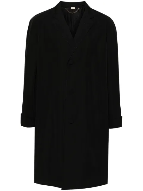 Gucci single-breasted poplin coat Black 721565ZAK7W