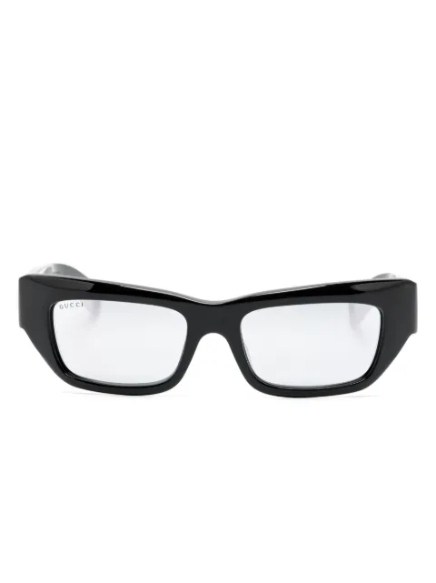 Gucci Eyewear rectangle-frame sunglasses Black GG1296S002