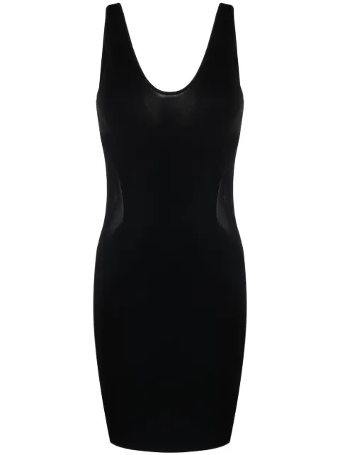 Stella McCartney scoop-neck knit minidress Black 6K03433S2371
