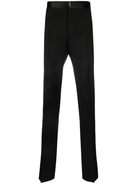 Givenchy slim-cut tailored trousers Black BM50UM100H