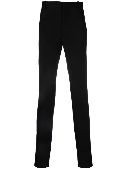 Alexander McQueen straight-leg tailored trousers Black 728981QUU91