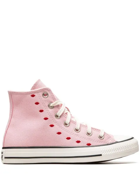 Converse Chuck Taylor All-Star Hi embroidered sneakers Pink A01603F