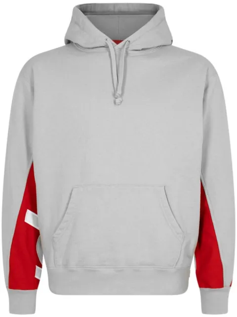 Supreme cropped panels hoodie Grey SU12092