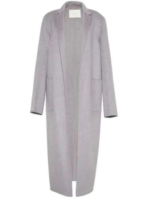 Adam Lippes Vanessa open-front cashmere coat Grey AL911ZC
