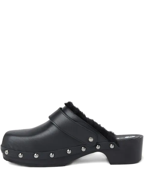 Honey Fucking Dijon studded mules Black F307031004