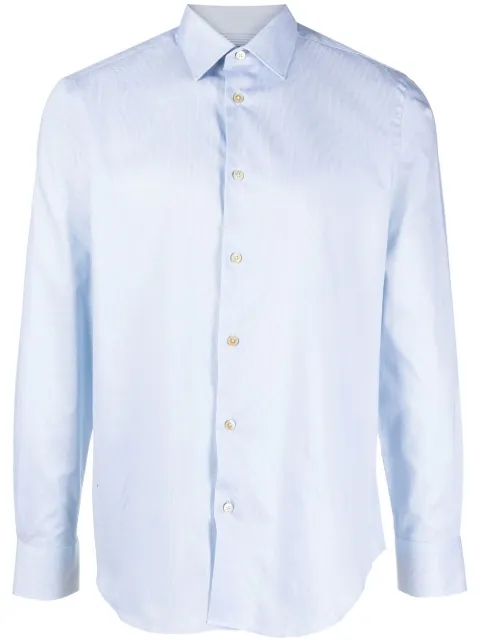 Paul Smith striped tailored shirt Blue M1R800P3K01918