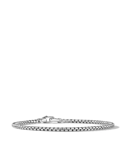 David Yurman sterling silver Box Chain bracelet (2.7mm) Silver BC0104MSS