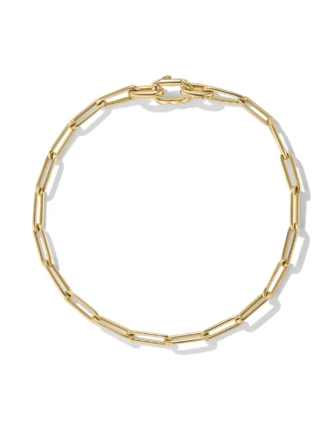 David Yurman 18kt yellow gold Chain link bracelet (3.5mm) Gold BC0494M88
