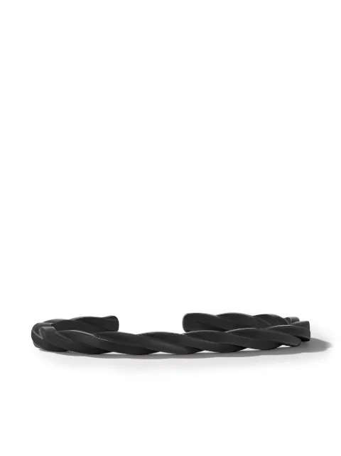 David Yurman DY Helios cuff bracelet (6mm) Black B25565MBB