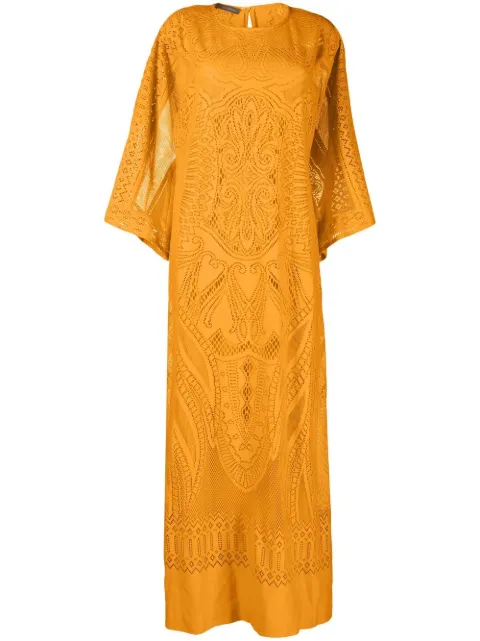Alberta Ferretti cut-out maxi dress Orange AEF231U04261630