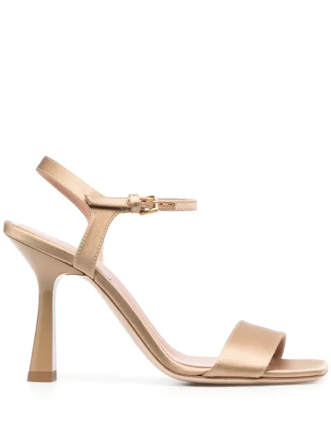 Alberta Ferretti 90mm ankle-strap sandals Neutrals A63338202