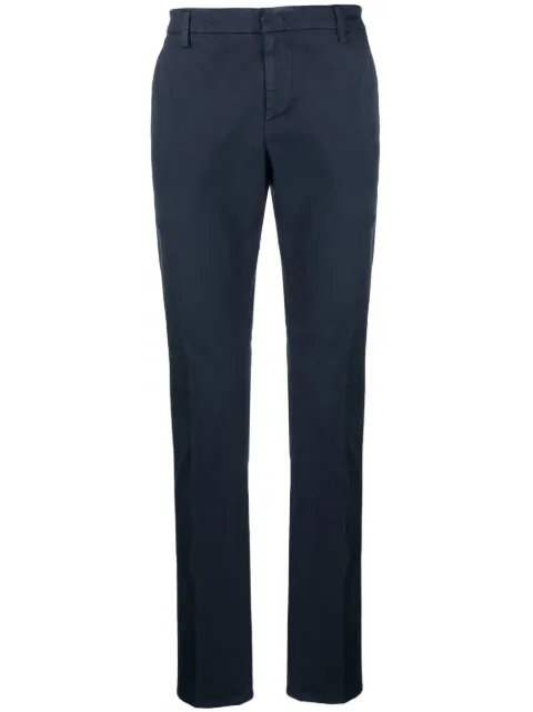 DONDUP mid-rise slim-fit chinos Blue UP166GSE046PTD