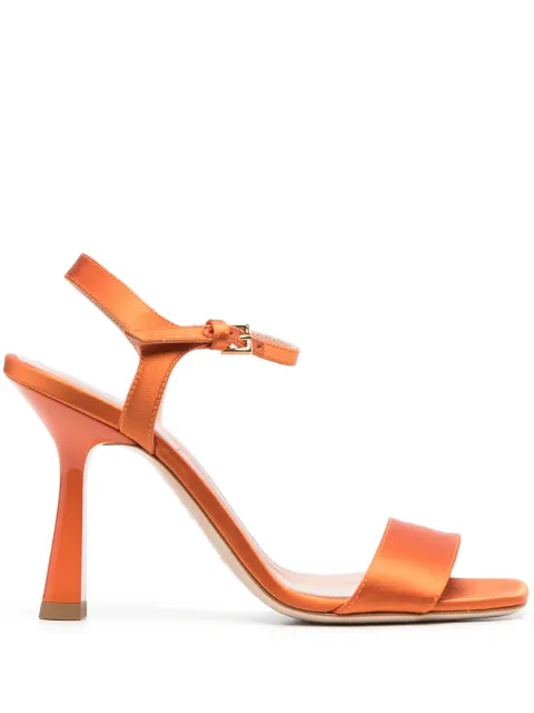 Alberta Ferretti 95mm ankle-strap sandals Orange A63338202