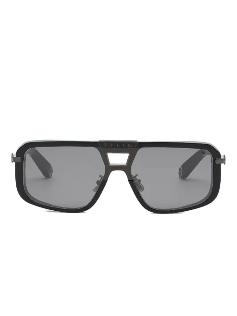 Philipp Plein Eyewear rectangular sunglasses Black PACAMES0176PXV086N