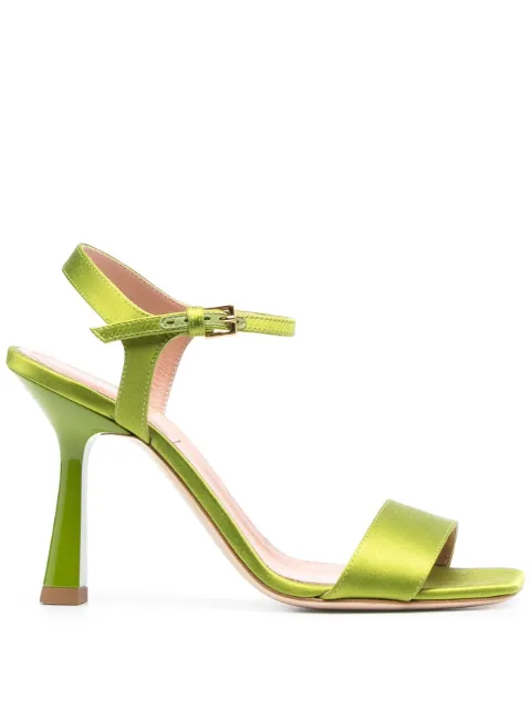 Alberta Ferretti 90mm open-toe sandals Green A63338202