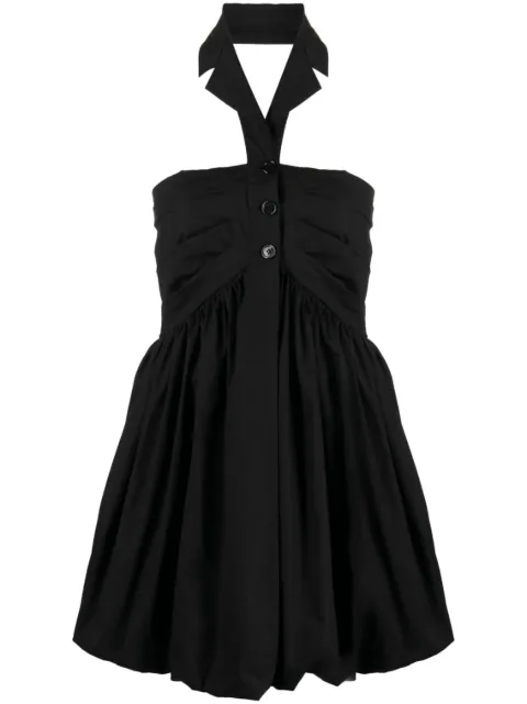 Philosophy Di Lorenzo Serafini flared mini dress Black A04582120