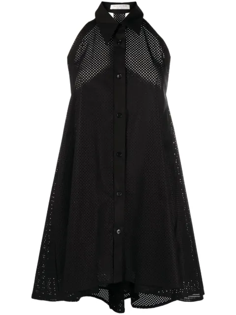 Philosophy Di Lorenzo Serafini sleeveless shirt minidress Black A04212120
