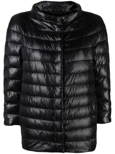 Herno mock-neck quilted puffer jacket Black PI001650D12017