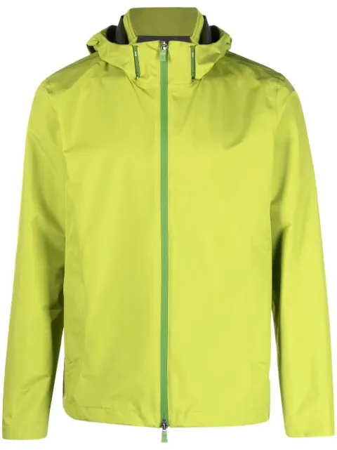 Herno zip-up hooded jacket Green GI00103UL11101