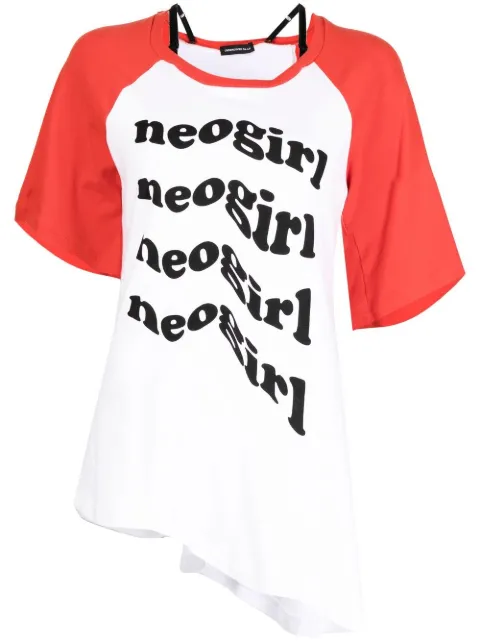 Undercover graphic-print cotton T-Shirt Red UP1C18051