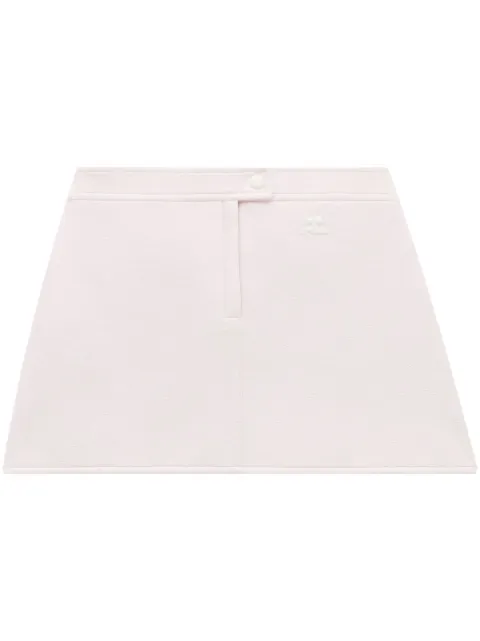 Courrèges A-line mini skirt Pink PERCJU001VY001450095009