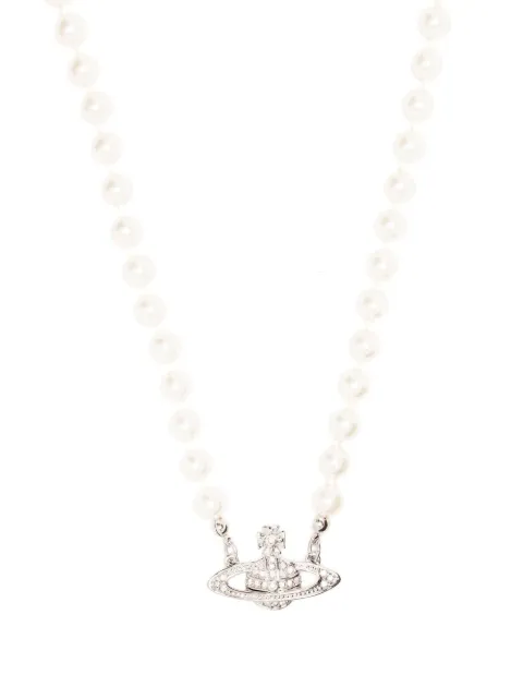 Vivienne Westwood Man. Mini Bas Relief necklace Neutrals 6301010002P104CNP104