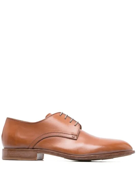 Moma leather Derby shoes Brown 2AS447PECTEGOLA
