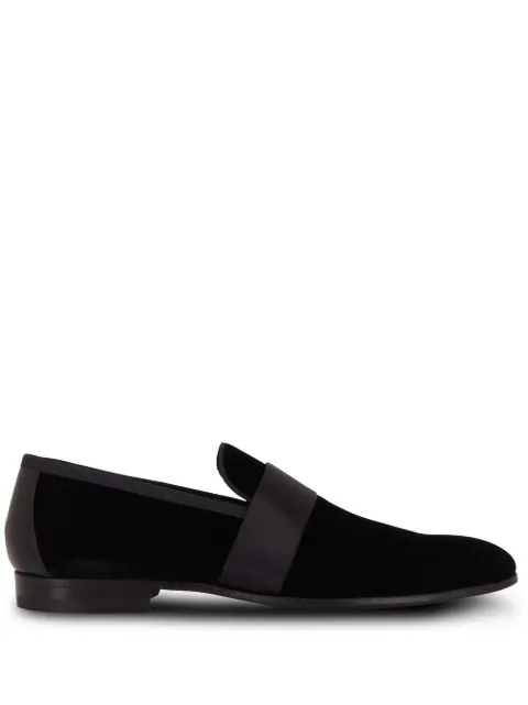 Magnanni velvet 20mm loafers Black 232941