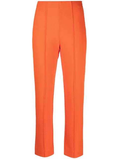 Sportmax mid-rise cropped trousers Orange 2327810237600