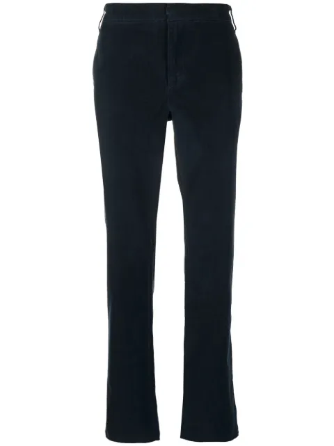 FRAME slim-cut leg trousers Blue LMHSC870