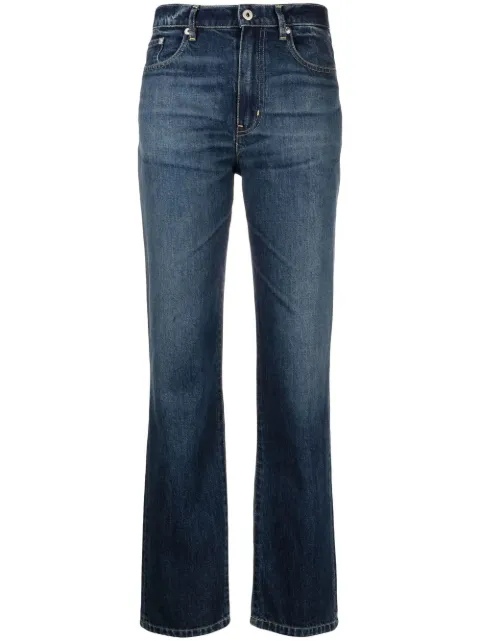 Kenzo mid-rise straight jeans Blue FD52DP2106B2