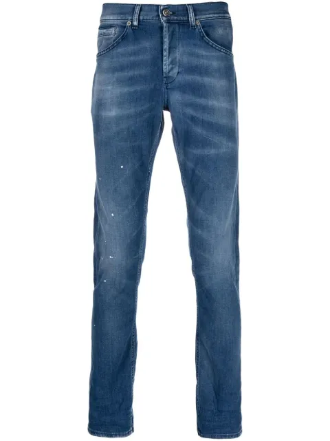 DONDUP whiskering-effect denim jeans Blue UP232DS0145UFH4