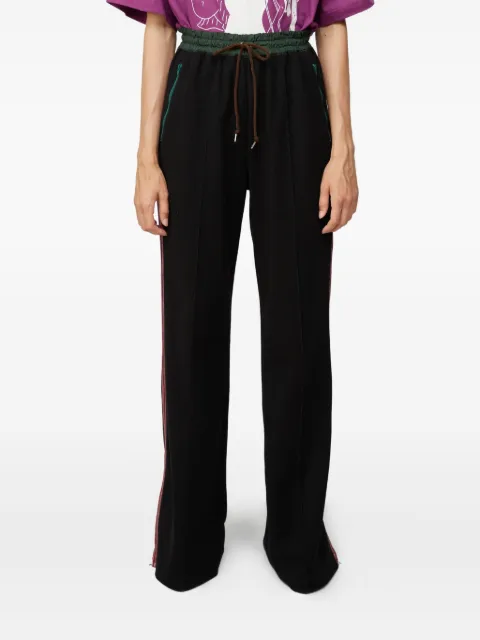 Kolor side-stripe drawstring trousers Black 23SCLP04201