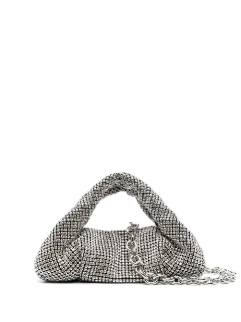 Stuart Weitzman The Moda Shine tote bag Silver SE601CLMCLE