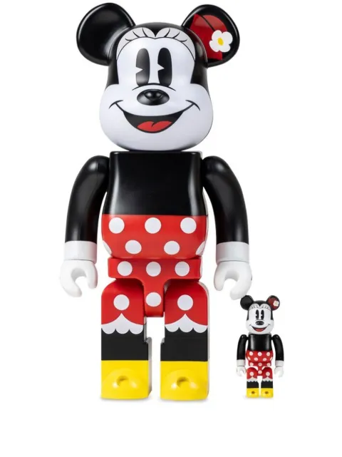 MEDICOM TOY x Disney Minnie Mouse BE@RBRICK figure set Black MEDI0094
