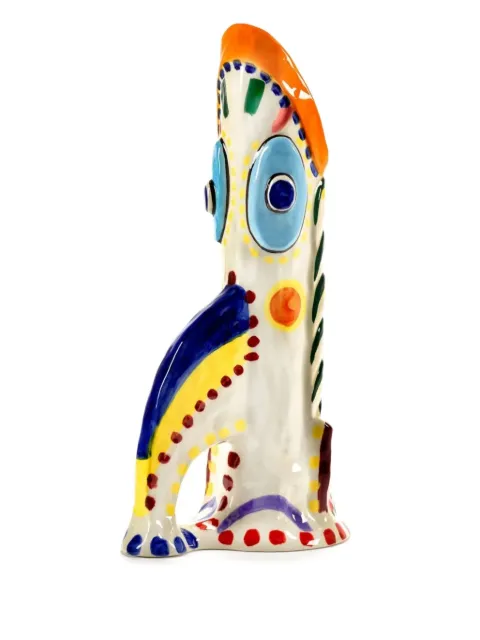 Serax Sicily 3D painted vase White B8922013