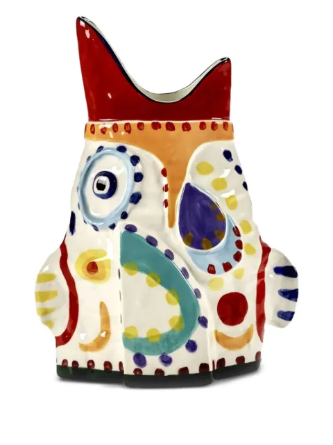 Serax Sicily 3D painted vase White B8922014