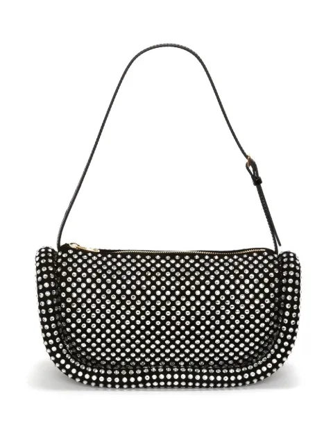 JW Anderson Bumoer-15 leather shoulder bag Black HB0522LA0251999