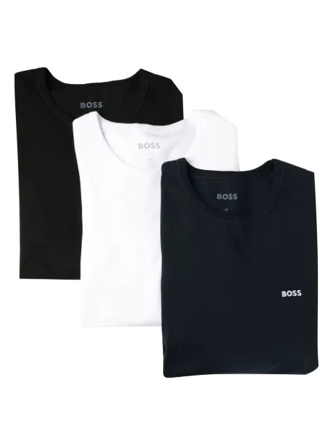 BOSS set of three long-sleeve T-shirts Black 50492321