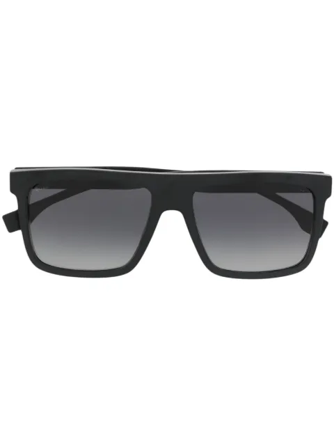 BOSS polarised oversize-frame sunglasses Black BOSS1440S003WJ