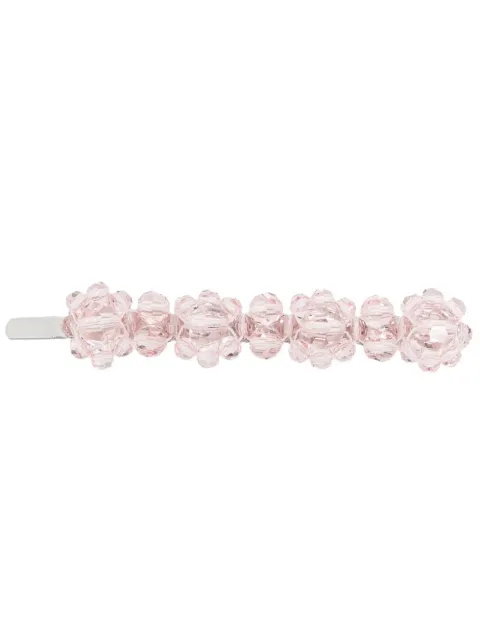 Simone Rocha embellished hair clip Pink CLP40903