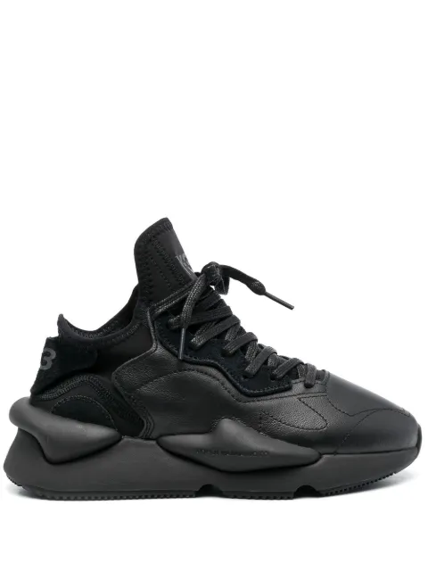 Y-3 Kaiwa leather sneakers Black IE7255