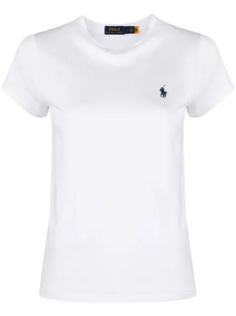 Polo Ralph Lauren Polo Pony-embroidered T-shirt White 211898698005