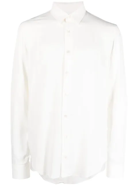 Patrizia Pepe long-sleeved button-up shirt White 5C0310A093U