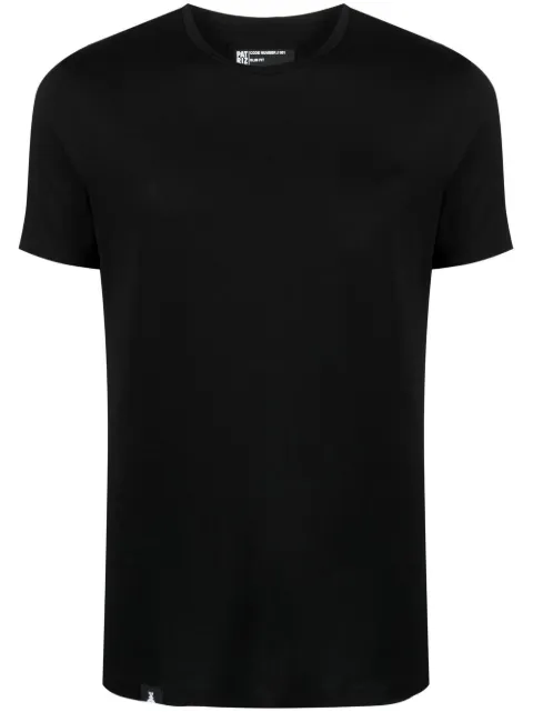 Patrizia Pepe logo hem t-shirt Black 5M1343JT23K102