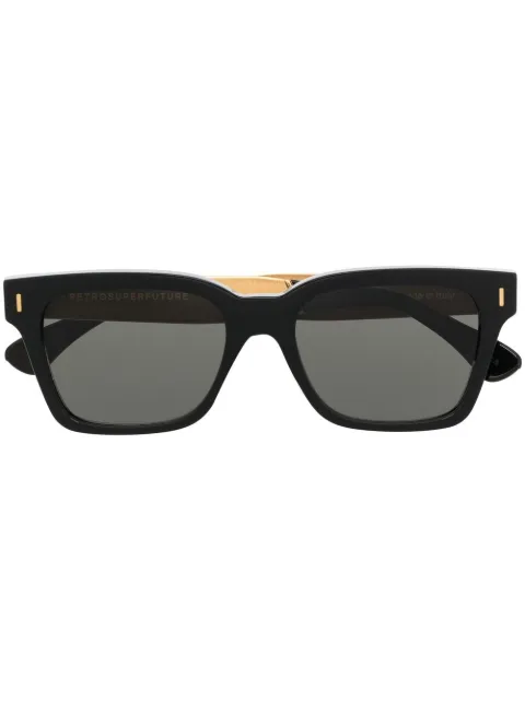 Retrosuperfuture Francis square-frame sunglasses Black X77FRANCISBLACK