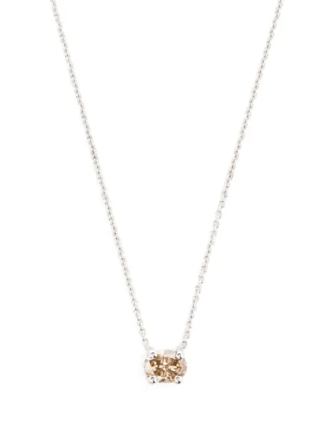 Wouters & Hendrix Gold 18kt white gold diamond necklace Silver NGD002WG